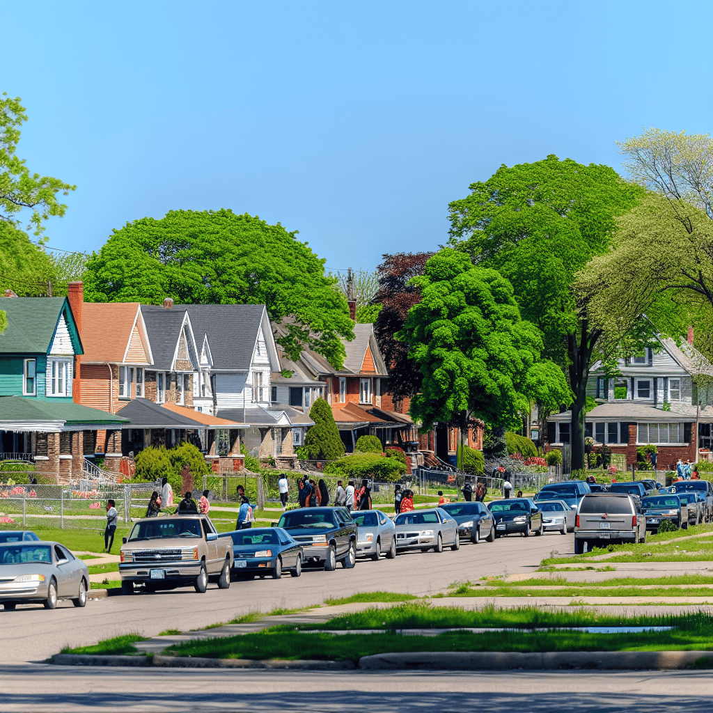 water damage in East Canfield Detroit Michigan image