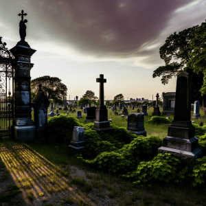 Eastside Historic Cemetery District Detroit MI image