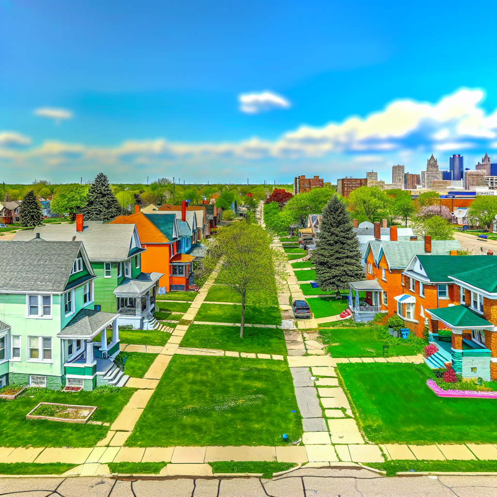 water damage in Fitzgerald Detroit Michigan image