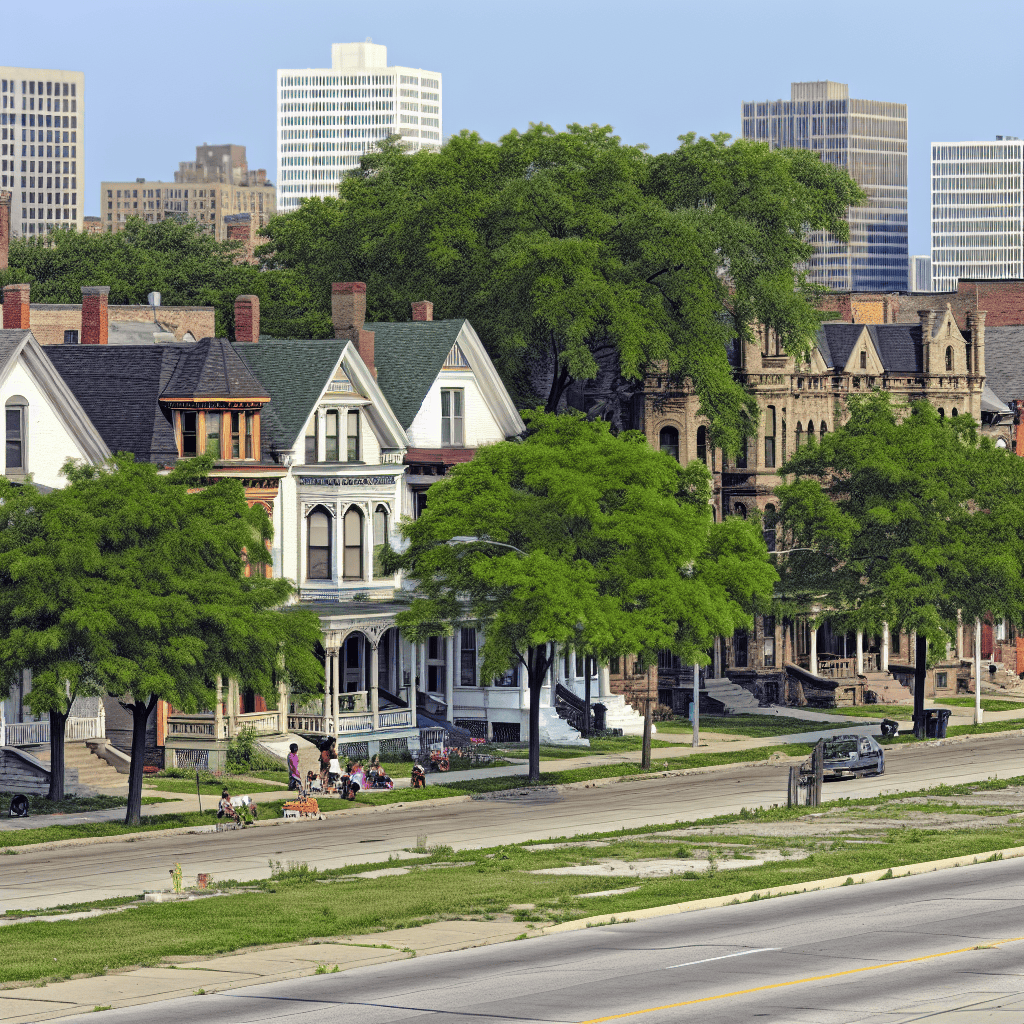 water damage in Hubbell-Puritan Detroit Michigan image