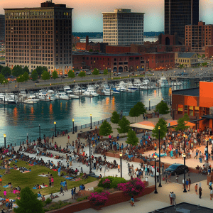 Marina District Detroit MI image