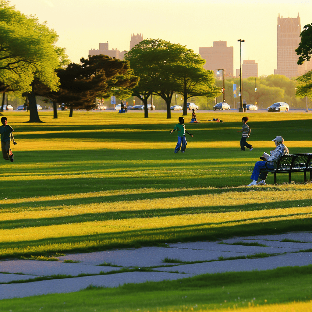 water damage in Pingree Park Detroit Michigan image