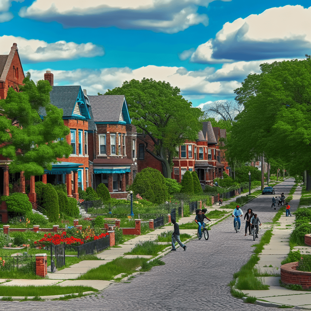 water damage in Regent Park Detroit Michigan image