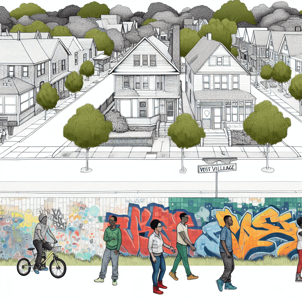 water damage in West Village Detroit Michigan image