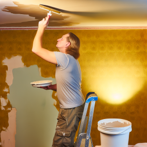 Ceiling Water Damage Repair image